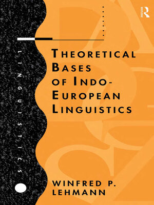 cover image of Theoretical Bases of Indo-European Linguistics